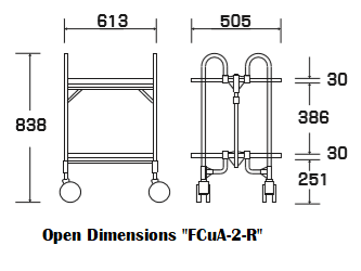 Open dimensions "FCuA-2-R"