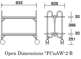 Open dimensions "FCuAW-2-R"
