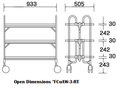 FCuaW-3-RT Dimensions