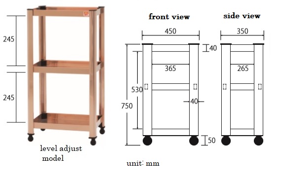 MRI-applicable rack